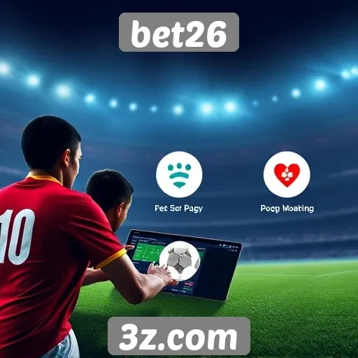 Análise das funcionalidades do site bet26