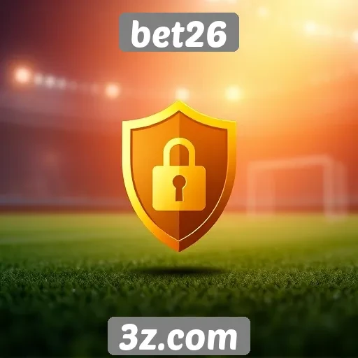 Como a segurança é tratada no bet26